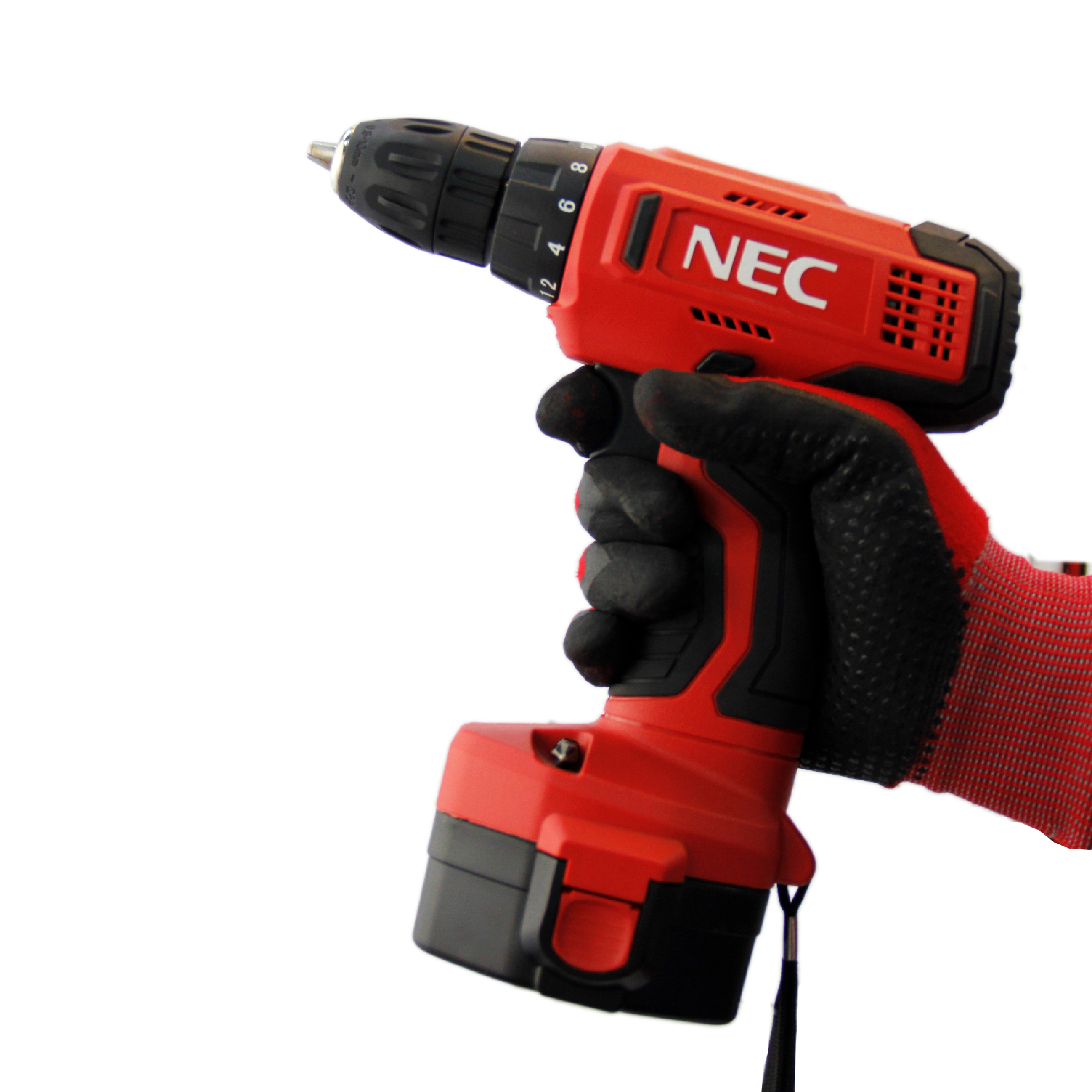 دریل پیچ گوشتی شارژی ان ای سی مدل NEC1514