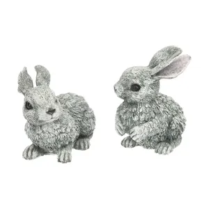 مجسمه طرح خرگوش مجموعه دو عددی