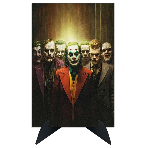 تابلو شاسی رومیزی طرح جوکر کد joker 470