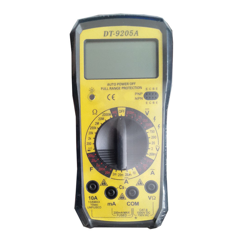 مولتی متر مدل DT-9205A