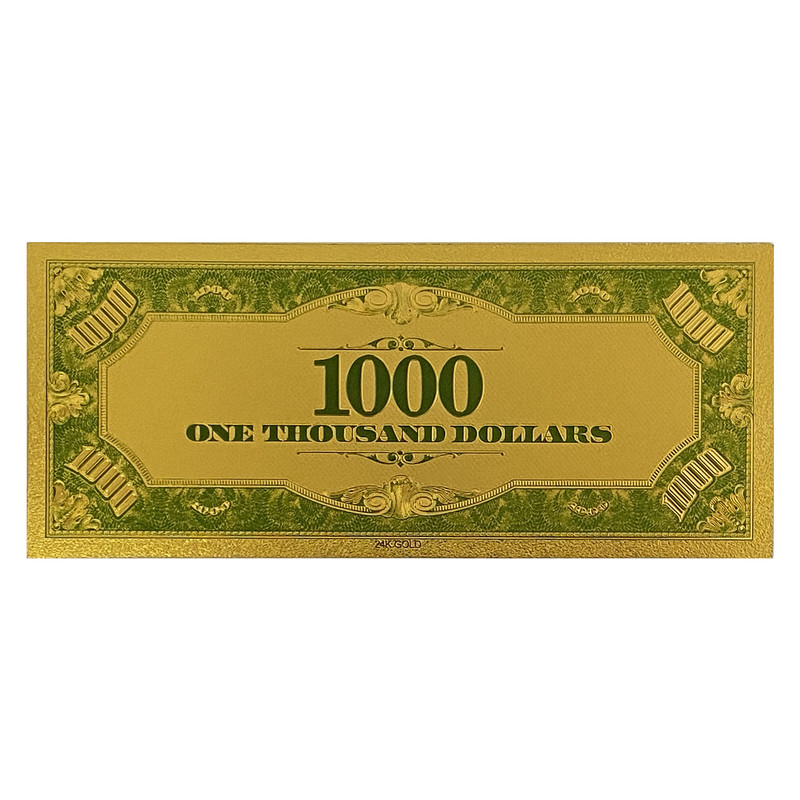 اسکناس تزیینی طرح 1000 دلاری