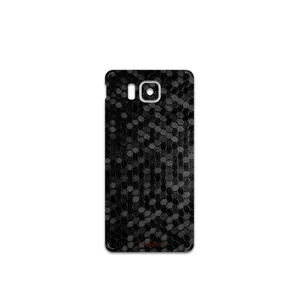 MAHOOT Honey-Comb-Circle Cover Sticker for Samsung Galaxy Alpha