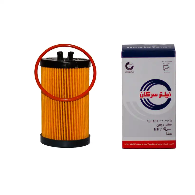 فیلتر روغن خودرو سرکان مدل SF7110 مناسب برای سمند ملی به همراه فیلتر هوا
