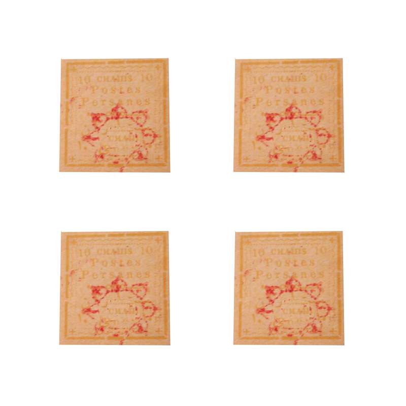 تمبر یادگاری مدل چاپ تهران حروف کوچک کد IR1116 مجموعه 4 عددی