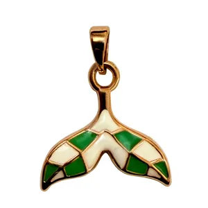 آویز گردنبند زنانه ژوپینگ مدل دم وال کد 3644