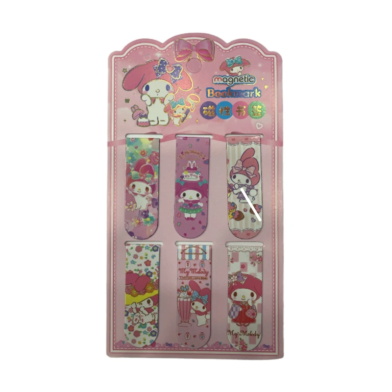 نشانگر کتاب مدل مگنتی کد f3003 مجموعه 6 عددی