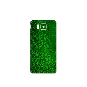 MAHOOT Green-Holographic Cover Sticker for Samsung Galaxy Alpha