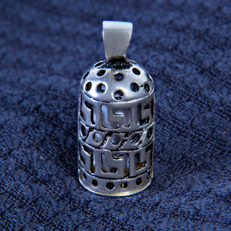 آویز گردنبند نقره زنانه بازرگانی میلادی  کد  PKD_037