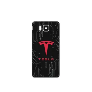 MAHOOT TESLA-Motors Cover Sticker for Samsung Galaxy Alpha