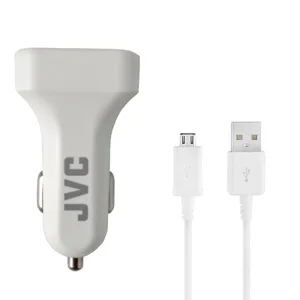 شارژر فندکی مدل J-85 به همراه کابل تبدیل microUSB