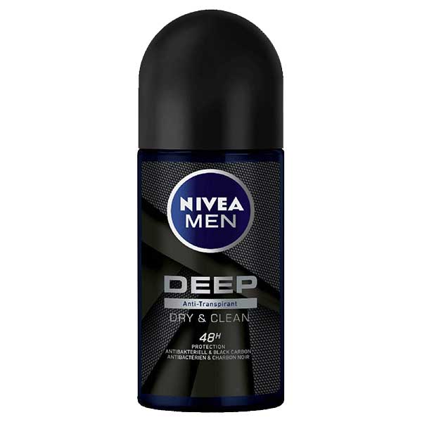 رول ضد تعریق مردانه نیوآ مدل deep black حجم 50 میلی لیتر