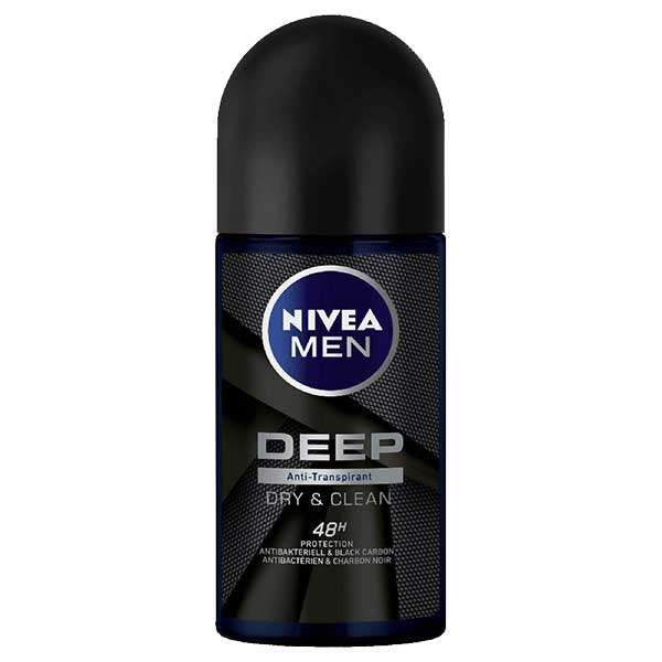 رول ضد تعریق مردانه نیوآ مدل deep black حجم 50 میلی لیتر رول ضد تعریق مردانه نیوآ مدل deep black حجم 50 میلی لیتر