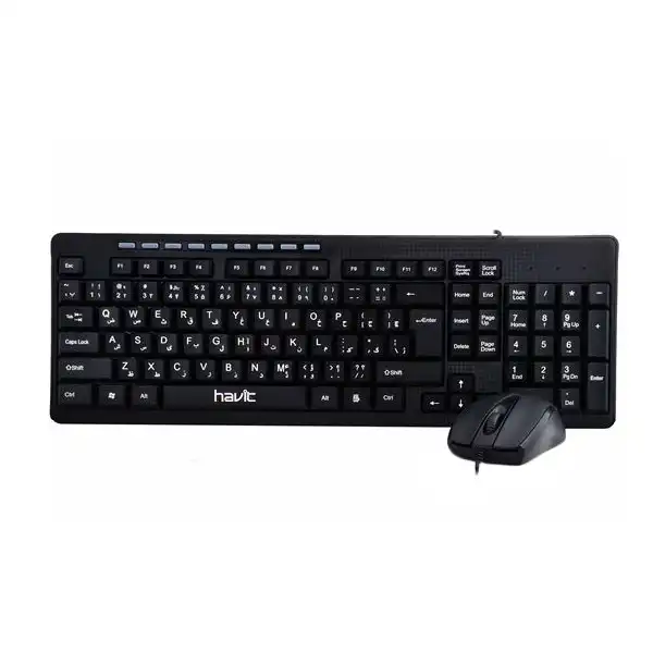 کیبورد و ماوس هویت مدل HV-KB672CM