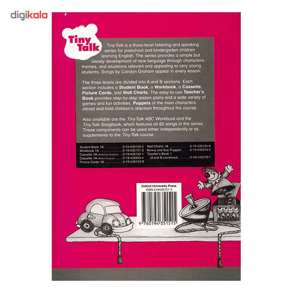 قیمت و خرید کتاب زبان Tiny Talk 1A - Work Book