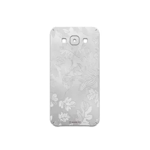MAHOOT Silver-Wildflower Cover Sticker for Samsung Galaxy E5