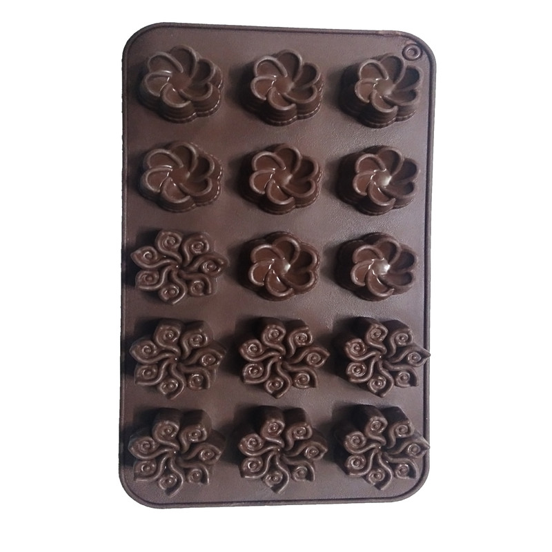قالب شکلات طرح گل کد n02