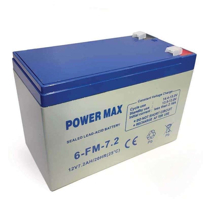 باتری سیلد اسید 12 ولتی پاور مکس مدل 6M7A