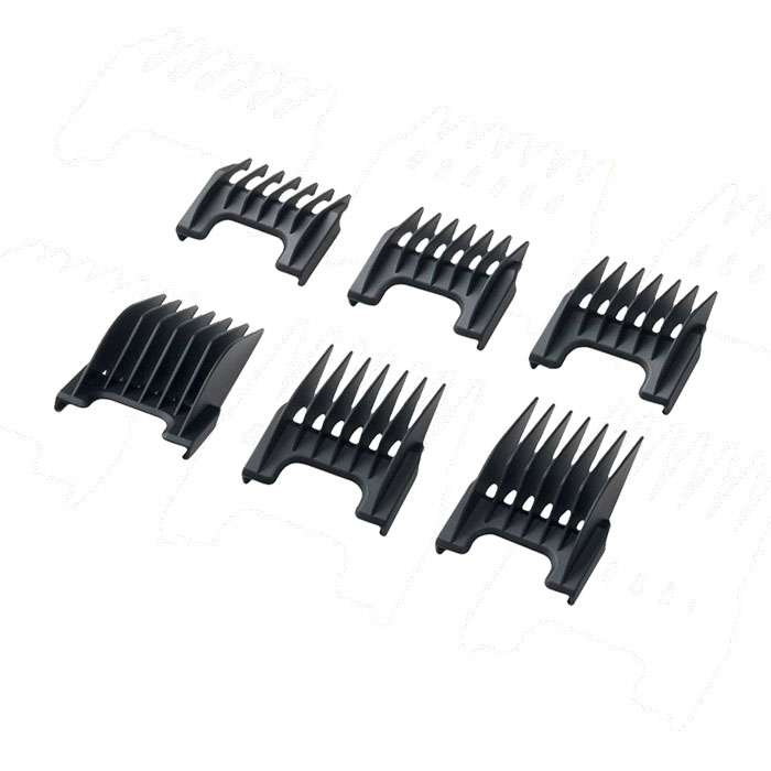 شانه ماشین اصلاح موزر کد r201 بسته 6 عددی