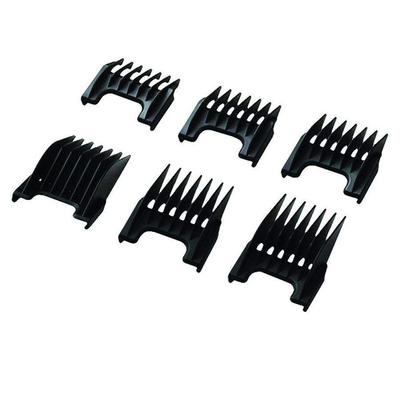 شانه ماشین اصلاح موزر کد g245 بسته 6 عددی شانه ماشین اصلاح موزر کد g245 بسته 6 عددی