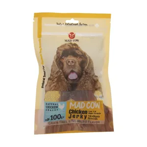 تشویقی سگ مدکاو مدل ChickenJerky کد 09 وزن 100 گرم