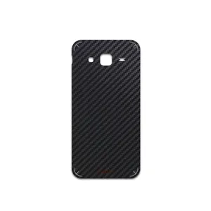 MAHOOT Black-Carbon-Fiber Cover Sticker for Samsung Galaxy J5