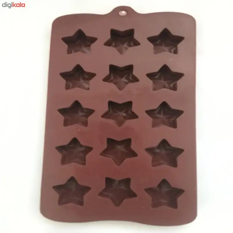 قالب شکلات طرح ستاره کد n01