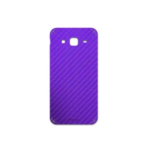 MAHOOT Purple-Fiber Cover Sticker for Samsung Galaxy J5