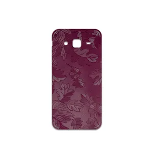 MAHOOT Red-Wildflower Cover Sticker for Samsung Galaxy J5