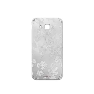 MAHOOT Silver-Wildflower Cover Sticker for Samsung Galaxy J5