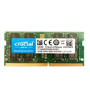 قیمت و خرید رم لپ تاپ DDR4 دو کاناله 3200 مگاهرتز CL22 کروشیال مدل CT16 ...