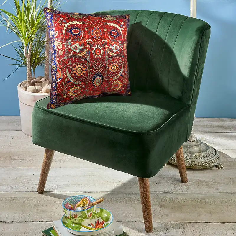 کاور کوسن طرح فرش کلارک برگ داسی