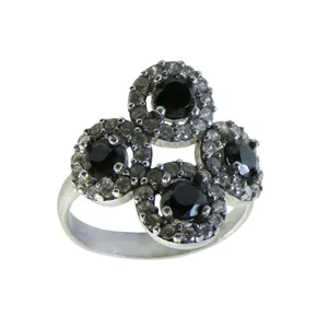 انگشتر نقره زنانه کد 2227