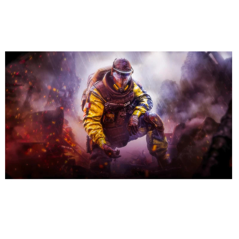 تابلو شاسی طرح بازی Rainbow Six کد AFN 130