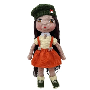 عروسک بافتنی طرح دختر مدل 99