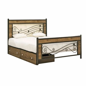 تخت خواب دو نفره کد SH21  سایز 160x200 سانتیمتر