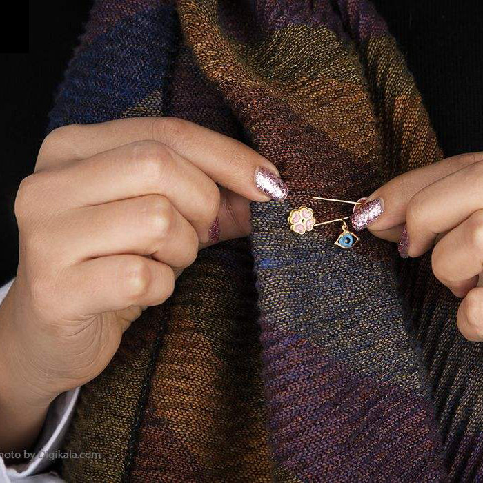 سنجاق سینه طلا 18 عیار زنانه کد 209.1