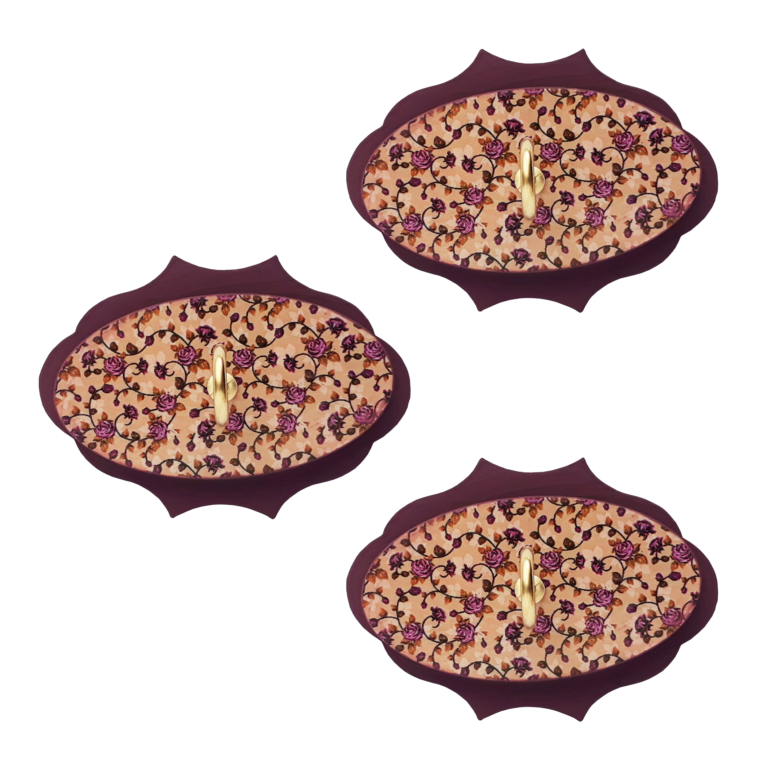 آویز حوله مدل هور کد A250 بسته 3 عددی