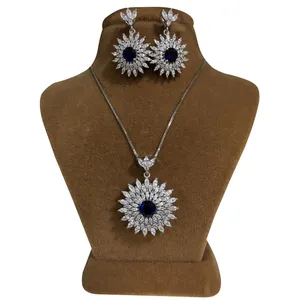 نیم ست نقره زنانه کد 1446