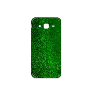 MAHOOT Green-Holographic Cover Sticker for Samsung Galaxy J5