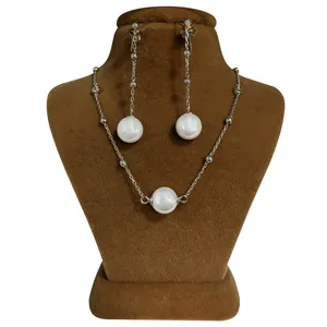 نیم ست نقره زنانه کد 733