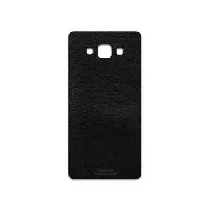 MAHOOT Black-Leather Cover Sticker for Samsung Galaxy A7 2015