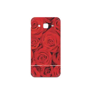 MAHOOT Red-Flower Cover Sticker for Samsung Galaxy J5