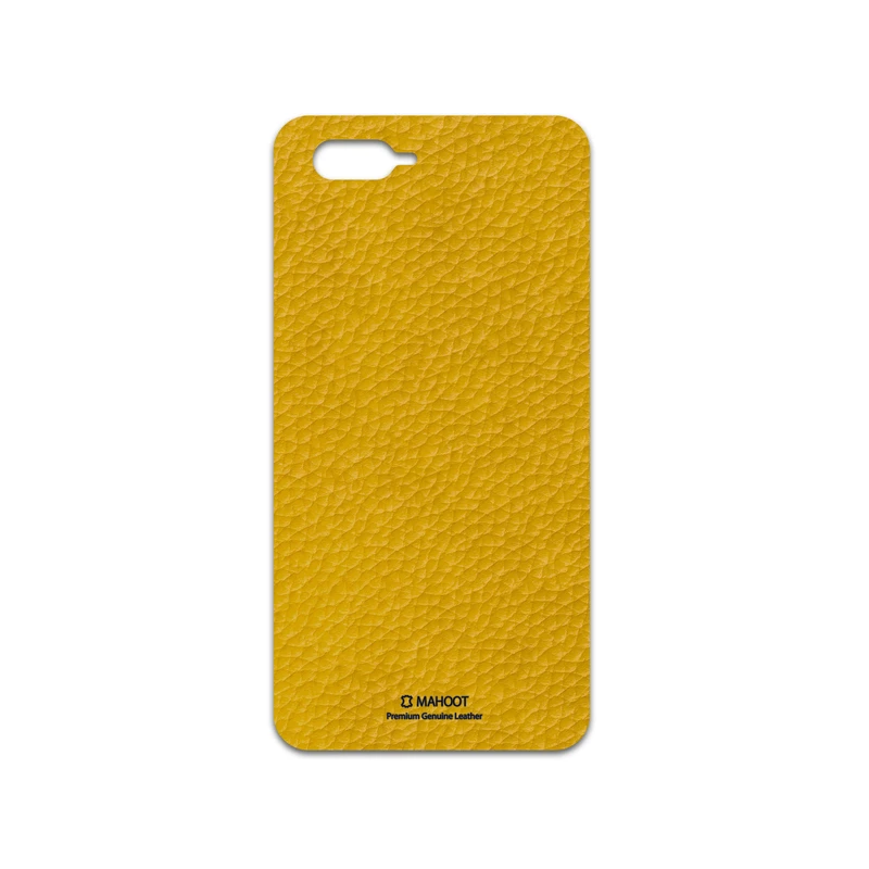 برچسب پوششی ماهوت مدل Mustard-Leather مناسب برای گوشی موبایل اپو K1