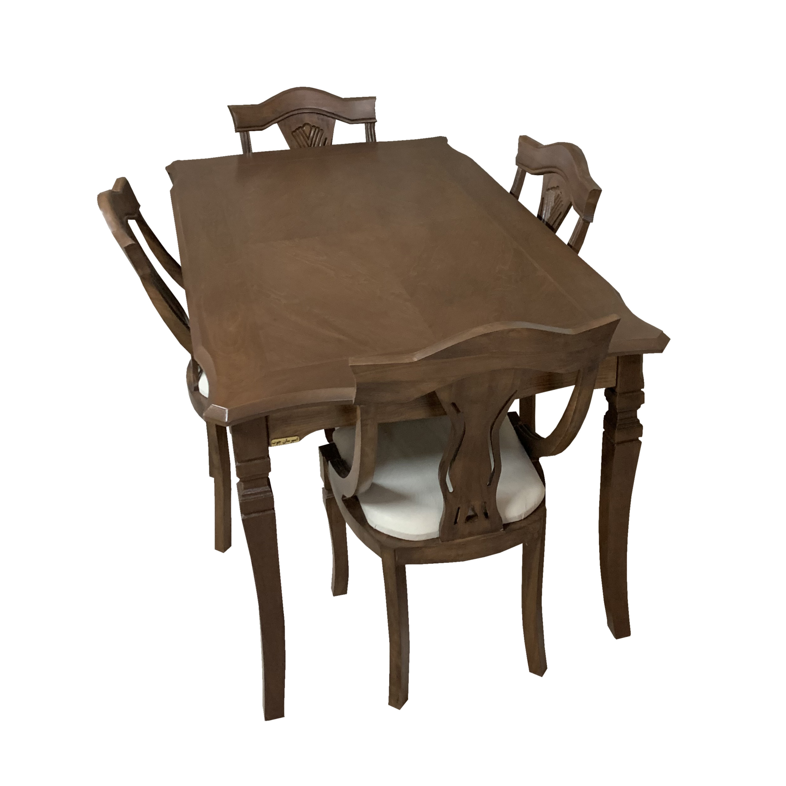 میز و صندلی ناهار خوری اسپرسان چوب کد Sm70