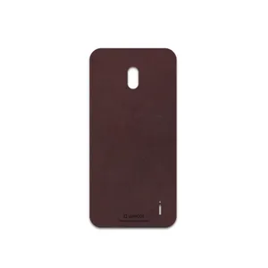 MAHOOT Matte-Dark-Brown-Leather Cover Sticker for Nokia 2.2