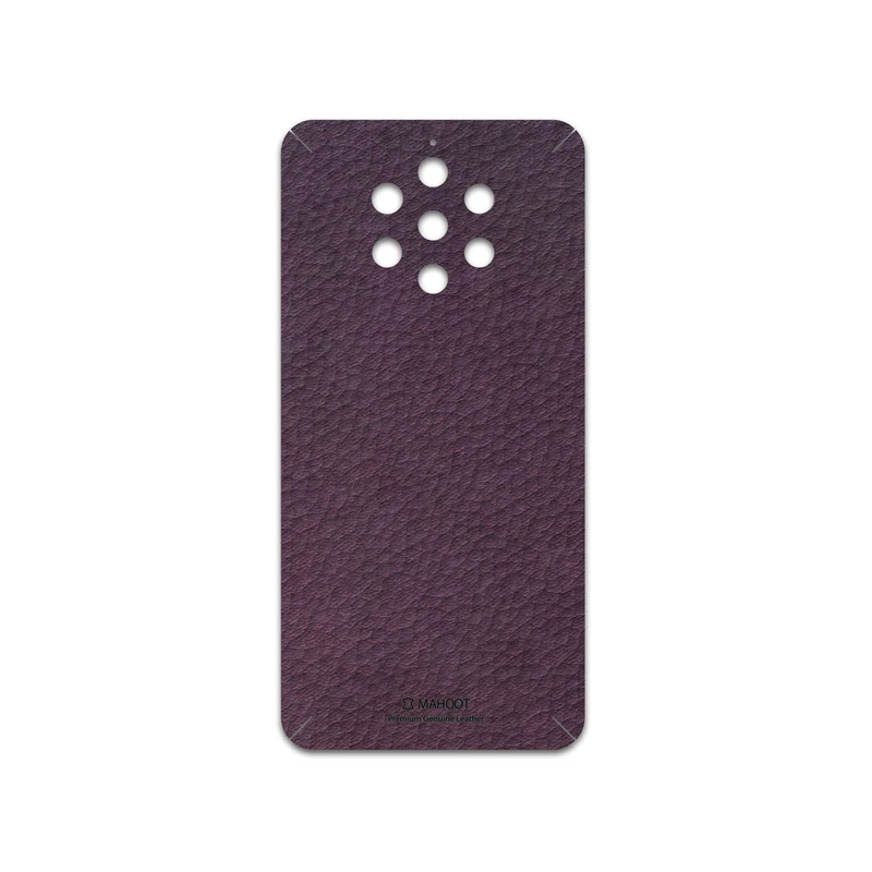 برچسب پوششی ماهوت مدل Purple-Leather مناسب برای گوشی موبایل نوکیا 9 Pureview