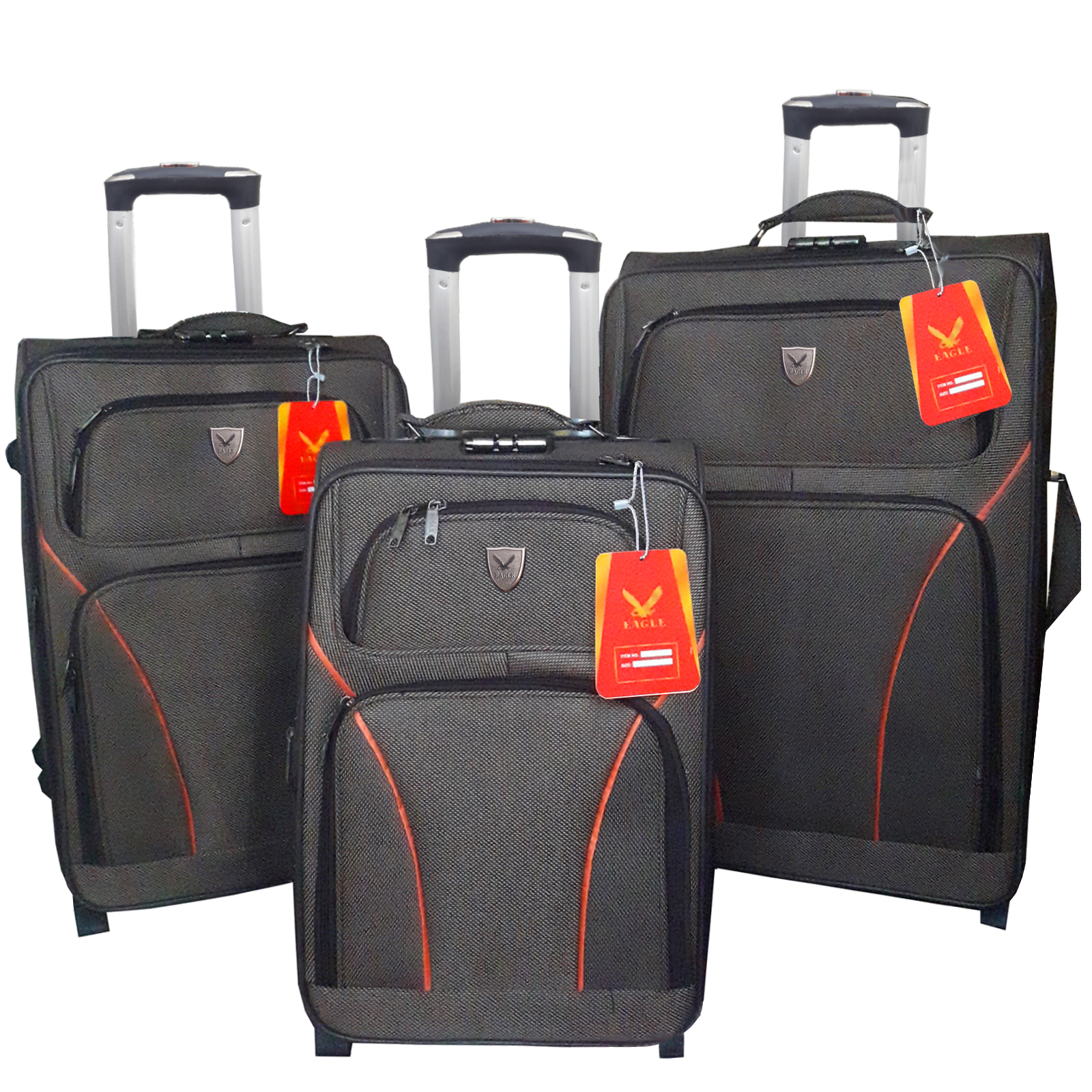 مجموعه سه عددی چمدان ایگل مدل E1015