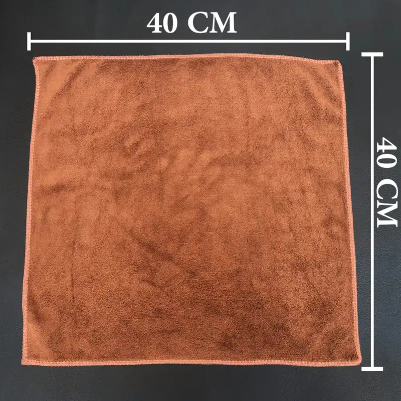 دستمال میکروفایبر نظافت خودرو لاکچری چرم مدل LC-P400