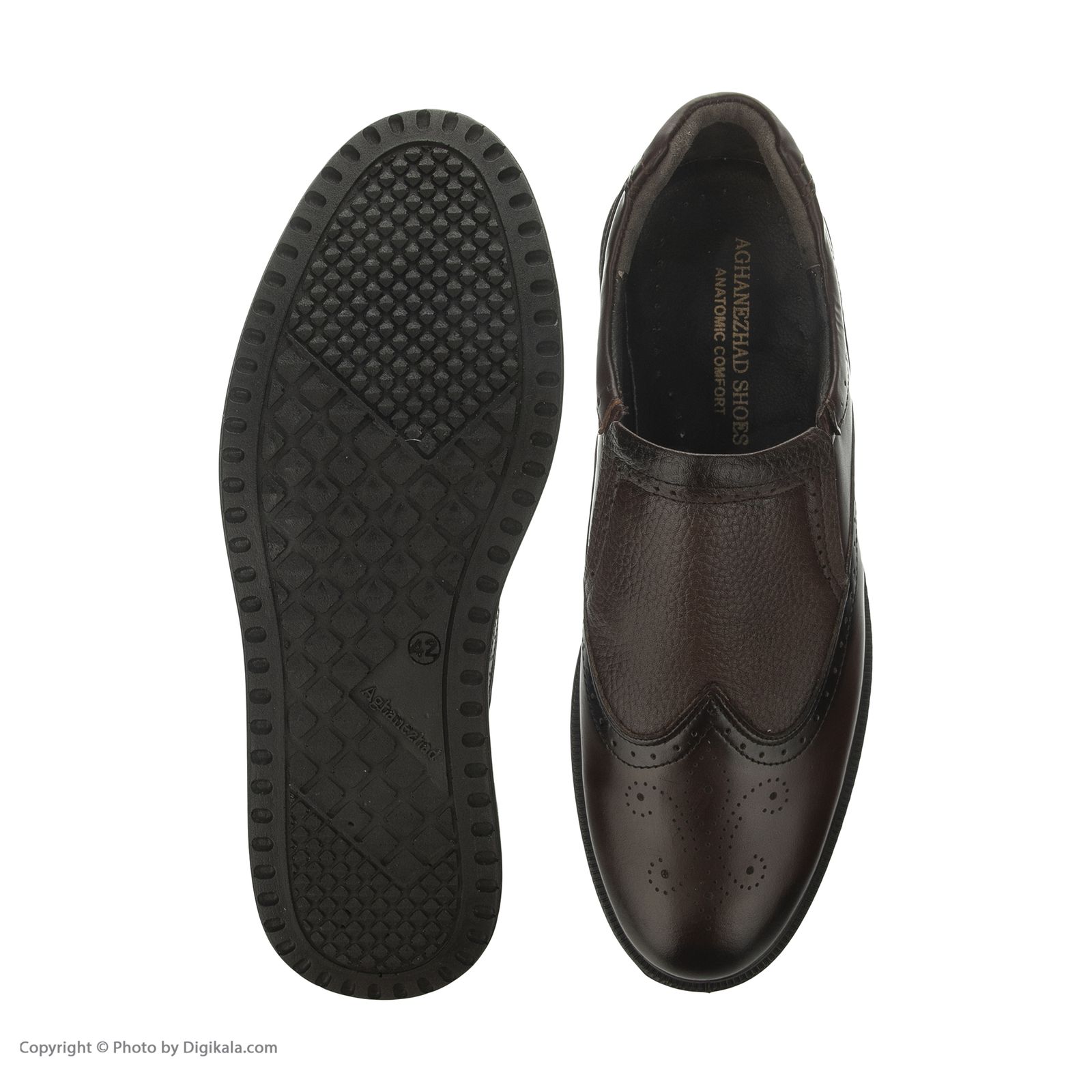 کفش روزمره مردانه آقانژاد مدل 10007-39 -  - 5