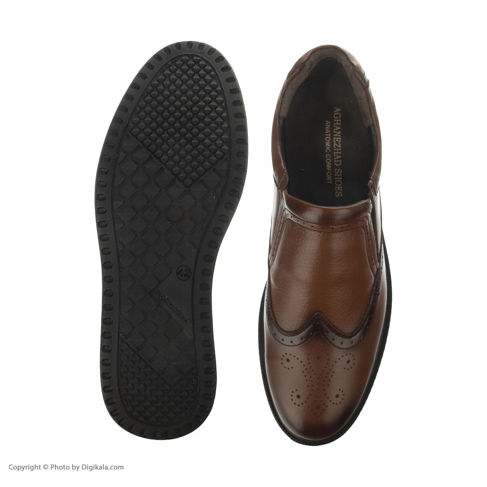 کفش روزمره مردانه آقانژاد مدل 10007-18 -  - 6